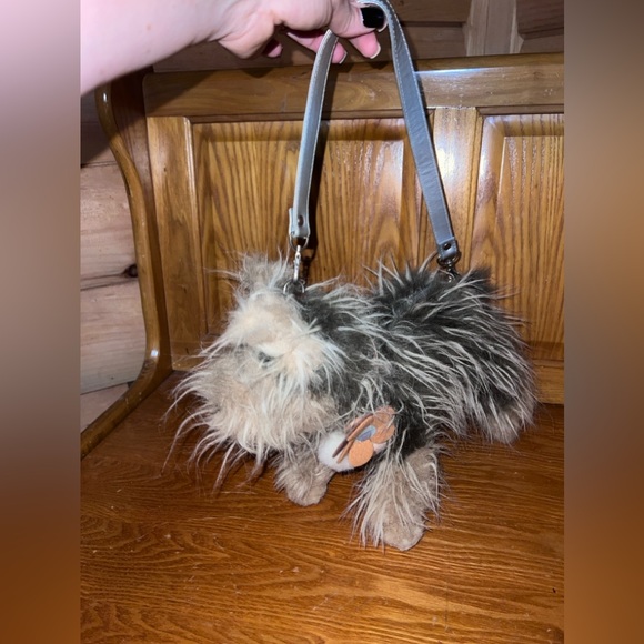 Plush PUPPY AT HEART Yorkshire Terrier FASHION STATEMENT PURSE - Picture 2 of 6